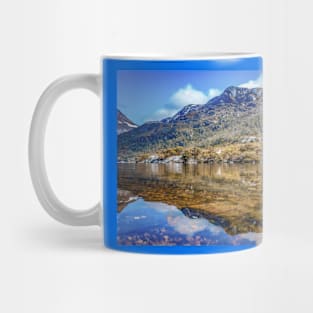 The Boatshed, Dove Lake, Cradle Mountain, Tasmania. Mug